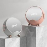 Mini-Desktop-Multifunktions-Smart-Bluetooth-Lautsprecher mit kabelloser Aufladung, Wecker und Telefonhalterfunktion – Bild 2