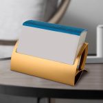 Kreative Metall-Kartenhalter, Notizhalter für Büro, Schreibtisch, Visitenkartenhalter, Schreibtischzubehör, Ständer, Clip – Bild 5