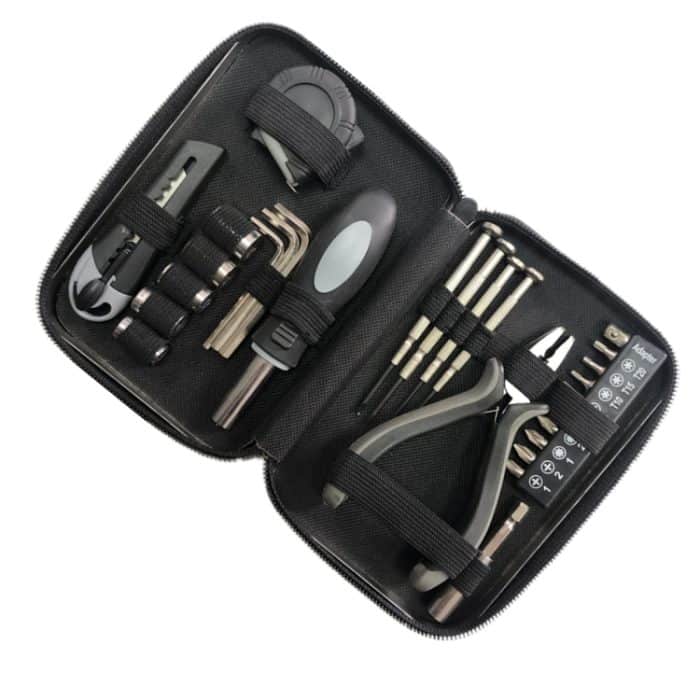 27-in-1-Werkzeug-Steckschlüssel-Schraubendreher-Set aus Weißblechbox, 27 In 1 Tinplate Box – Bild 3