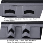 KC601 A4 Multifunktionale tragbare Mappe Business Reißverschlusstasche Ledermappe, Stil:, No Chargeable No Calculator No Memo Pad (Black), No Chargeable No Calculator No Memo Pad (Dark Blue), No Chargeable No Calculator No Memo Pad (Gray)... – Bild 3