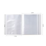 3 Stück großes A6-Taschen-Fotoalbum, Aufkleber, Karten, Rechnungen, Rechnungen, Notizen, Favoriten, Illustrationen, A6 Pocket Album – Bild 3
