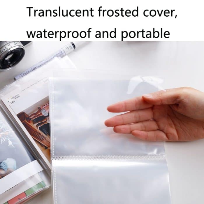 3 Stück großes A6-Taschen-Fotoalbum, Aufkleber, Karten, Rechnungen, Rechnungen, Notizen, Favoriten, Illustrationen, A6 Pocket Album – Bild 4