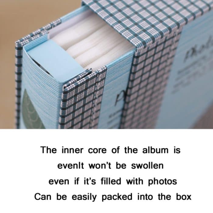 7 Zoll 200 Blatt Familien- und Kinderwachstums-Gedenkalbum Interstitial-Fotoalbum – Bild 4