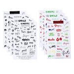 2 Stück DIY handklebendes horizontales Fotoalbum Spezifikation:, Photo Album + Accessories Set, Black, Kraft Paper, Dark Blue, Red, Pink, Gray, Green, Purple, White – Bild 4