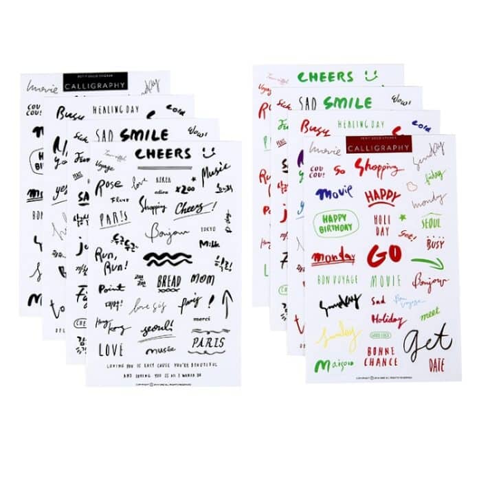 2 Stück DIY handklebendes horizontales Fotoalbum Spezifikation:, Photo Album + Accessories Set, Black, Kraft Paper, Dark Blue, Red, Pink, Gray, Green, Purple, White – Bild 4