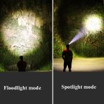 T40 P50 Lampe Perlen Scheinwerfer USB wiederaufladbar Zoom Outdoor starker Scheinwerfer, Spezifikation:, Without Battery – Bild 7