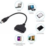 2,5-Zoll-USB an SATA-Festplattenübertragung SSD-Festplattenspiel-Passagierkloster-Datenkabel – Bild 5