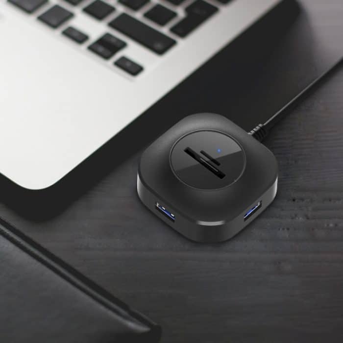 3 x USB-Anschluss + TF/SD-Kartenleser, Computer, Notebook, Hochgeschwindigkeits-Hub-Splitter, H25-2.0, H25-3.0 – Bild 2