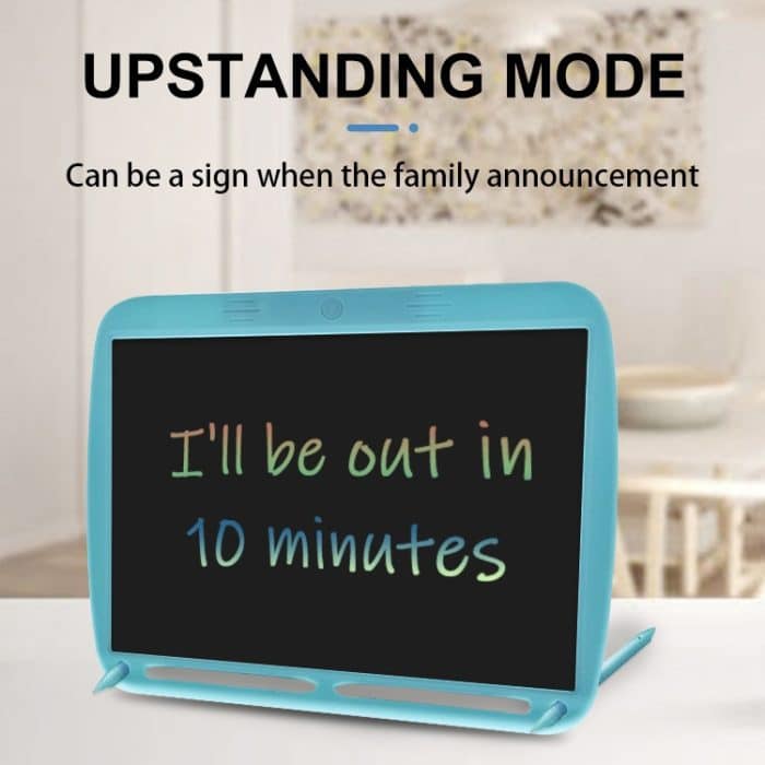15 Zoll Ladetablett Doodle Nachricht Doppel Schreibtafel LCD Kinder Zeichenbrett, Monochrome Lines (Blue), Monochrome Lines (Pink), Monochrome Lines (Black), Blue Colorful Lines (Blue), Colorful Lines (Pink), Colorful Lines (Black) – Bild 5
