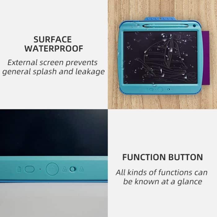 9-Zoll-LCD-Kopierschreibtafel mit Ladefunktion, transparente elektronische Schreibtafel, Monochrome Lines (Black), Monochrome Lines (Blue), Monochrome Lines (Pink), Colorful Lines (Black), Colorful Lines (Blue), Colorful Lines (Pink) – Bild 6