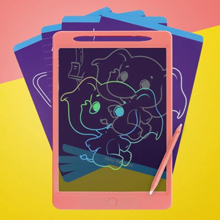 9-Zoll-LCD-Kopierschreibtafel mit Ladefunktion, transparente elektronische Schreibtafel, Monochrome Lines (Black), Monochrome Lines (Blue), Monochrome Lines (Pink), Colorful Lines (Black), Colorful Lines (Blue), Colorful Lines (Pink) – Bild 7