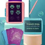 9-Zoll-LCD-Kopierschreibtafel mit Ladefunktion, transparente elektronische Schreibtafel, Monochrome Lines (Black), Monochrome Lines (Blue), Monochrome Lines (Pink), Colorful Lines (Black), Colorful Lines (Blue), Colorful Lines (Pink) – Bild 8