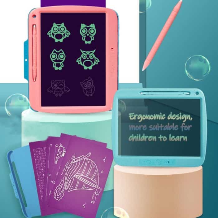 9-Zoll-LCD-Kopierschreibtafel mit Ladefunktion, transparente elektronische Schreibtafel, Monochrome Lines (Black), Monochrome Lines (Blue), Monochrome Lines (Pink), Colorful Lines (Black), Colorful Lines (Blue), Colorful Lines (Pink) – Bild 8