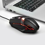2 stücke K-Snake M11 4 Tasten 1600DPI Leuchtkabine Verdrahtet Maus Notebook Desktop USB Verdrahtete Maus, Kabellänge: 1,5m – Bild 7