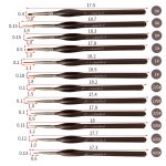 12 teile / set Malerei Dreieckstange Zweifarbige Nylon Haarhaken Linie Stift Aquarell Pinsel Stift Kunst Liefert – Bild 3