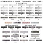 KALOUR 70-in-1-Skizzenstift, Eisenbox-Set, Skizzenwerkzeug-Set, Kunst-Malstift, 70 in 1 Sketch Pencil – Bild 5