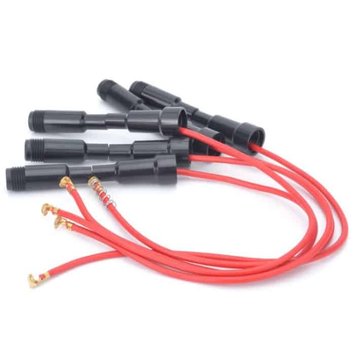 100 stücke verdrahtete Sicherungshalter Sicherungshalter Glashalter, Größe: 5x20mm – Bild 2