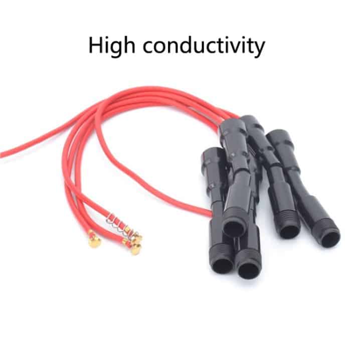 100 stücke verdrahtete Sicherungshalter Sicherungshalter Glashalter, Größe: 5x20mm – Bild 4