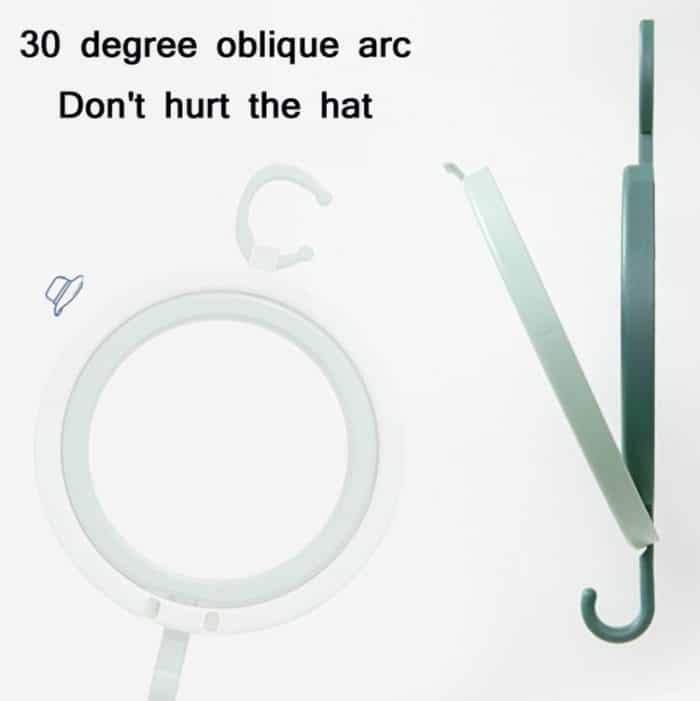 5 PCS Home Dormitory Schal Tasche Hut Lagerung Rack Hintertür Regale – Bild 3