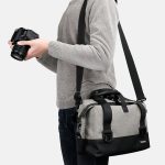 Baona BN-H014 SLR-Kamera-Umhängetasche, digitale Aufbewahrung, schützende, wasserdichte Tasche, BN-H014 (Gray) – Bild 2