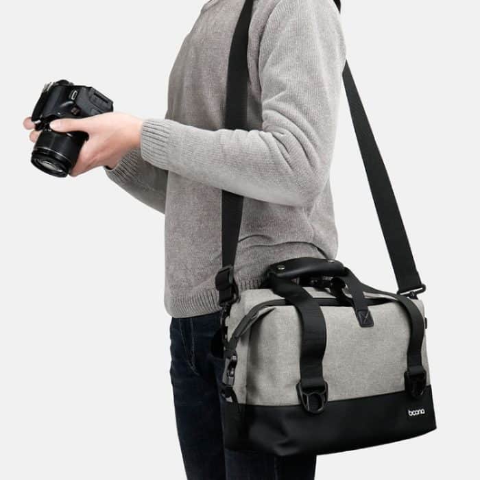 Baona BN-H014 SLR-Kamera-Umhängetasche, digitale Aufbewahrung, schützende, wasserdichte Tasche, BN-H014 (Gray) – Bild 2