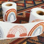 CM2107018 Bordüren-Aufkleber, Tafel-Regenbogen-Aufkleber, Bohemian-Aufkleber, 20mx7.6cm – Bild 3