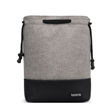 Baona wasserdichte Micro-SLR-Kameratasche, Schutzhülle mit Kordelzug, Small Gray, Medium Gray, Large Gray