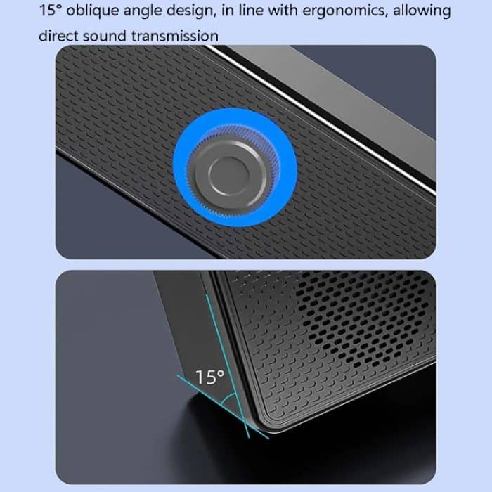 LeerFel Langer Computer-Lautsprecher mit Kabel, robuster Wellness-Computer, Multimedia-Audio, 350TS (with Blueteeth), 350T (without Bluetooth) – Bild 6