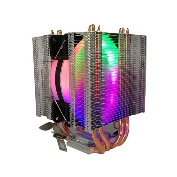 COOL STORM CT-4U-9cm Heatpipe Dual-Tower CPU-Kühler Kupferrohr 9 cm Lüfter für Intel/AMD-Plattform Spezifikation:, Aurora Single Fan 3 Line, Aurora Single Fan 4 Line, Aurora Double Fan 3 Line, Aurora Three-fan 3 Line... – Bild 1