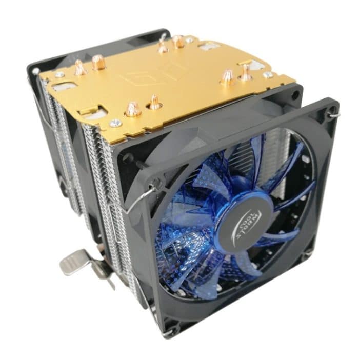 COOL STORM CT-4U-9cm Heatpipe Dual-Tower CPU-Kühler Kupferrohr 9 cm Lüfter für Intel/AMD-Plattform Spezifikation:, Aurora Single Fan 3 Line, Aurora Single Fan 4 Line, Aurora Double Fan 3 Line, Aurora Three-fan 3 Line... – Bild 3