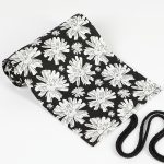 Schneeflocken-Druck, handgefertigt, Leinwand, Stiftvorhang, großes Fassungsvermögen, Roller-Stifttasche, Skizze, Farbstift, Schreibwarenbox, 12 Holes, 24 Holes, 36  Holes, 48  Holes, 72  Holes – Bild 3