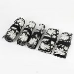 Schneeflocken-Druck, handgefertigt, Leinwand, Stiftvorhang, großes Fassungsvermögen, Roller-Stifttasche, Skizze, Farbstift, Schreibwarenbox, 12 Holes, 24 Holes, 36  Holes, 48  Holes, 72  Holes – Bild 6