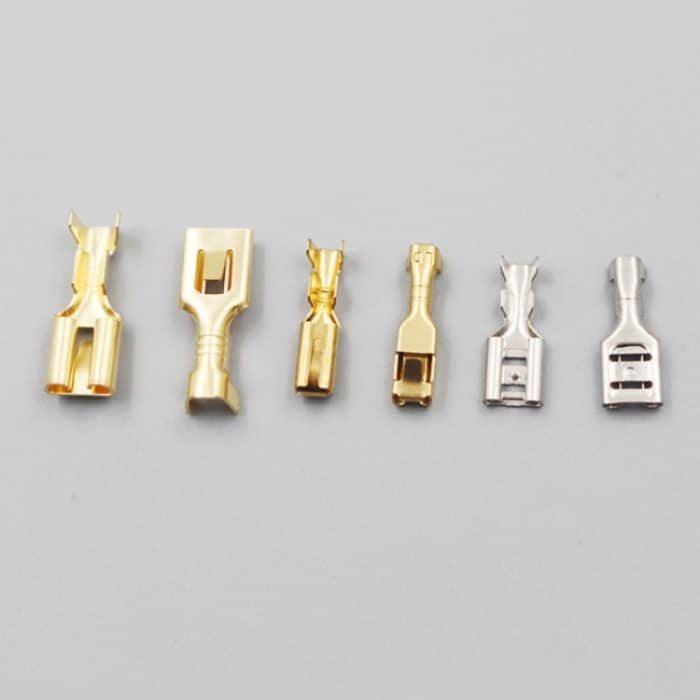 150 PCS männlich weiblich Auto Motorrad Flachstecker Spleiß Crimpdrahtklemmen – Bild 3