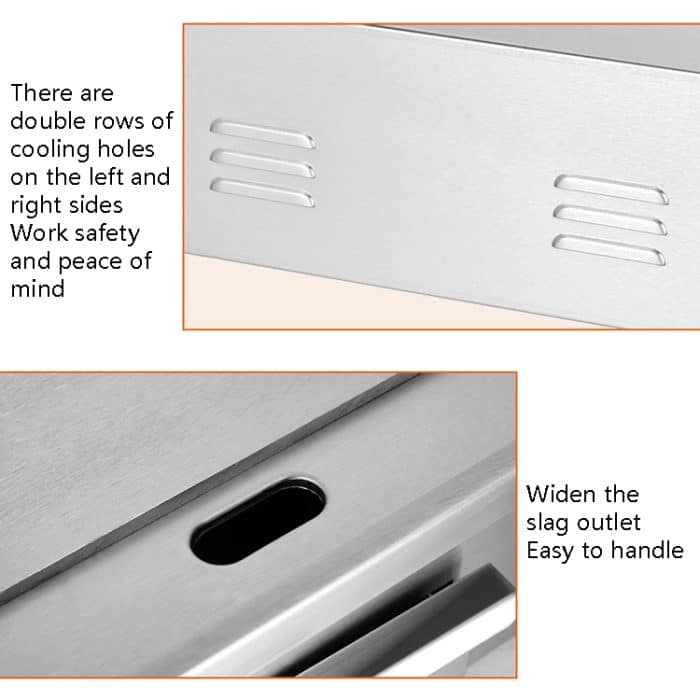 Fuyi Kommerzieller Desktop-Elektroherd, Edelstahlgehäuse, Gusseisenspieße, Pfannkuchen-Elektro-Grillplatte, EU-Stecker, EG-818B – Bild 6