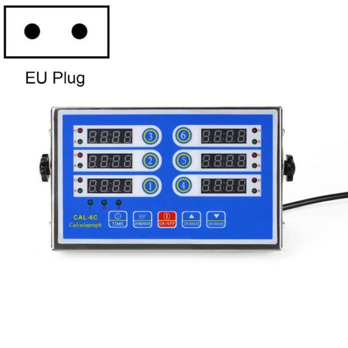 Küchentimer Fried Chicken Burger Baked Timer, EU-Stecker, 4 Channel, 6 Channel, 8 Channel, 12 Channel – Bild 1