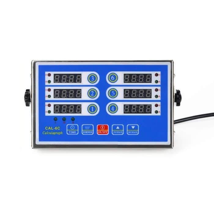 Küchentimer Fried Chicken Burger Baked Timer, EU-Stecker, 4 Channel, 6 Channel, 8 Channel, 12 Channel – Bild 7