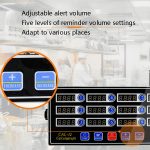 Küchentimer Fried Chicken Burger Baked Timer, EU-Stecker, 4 Channel, 6 Channel, 8 Channel, 12 Channel – Bild 2