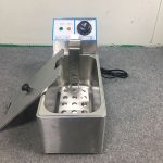 4L Elektriker Fritteuse Home Desktop Single Zylinder Kleine elektrische Fritteuse, EU-Stecker – Bild 4