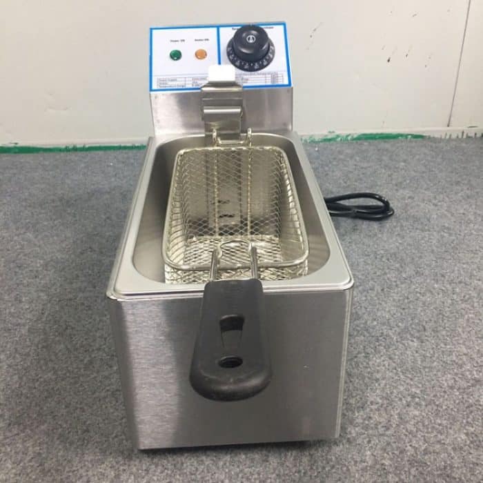 4L Elektriker Fritteuse Home Desktop Single Zylinder Kleine elektrische Fritteuse, EU-Stecker – Bild 5