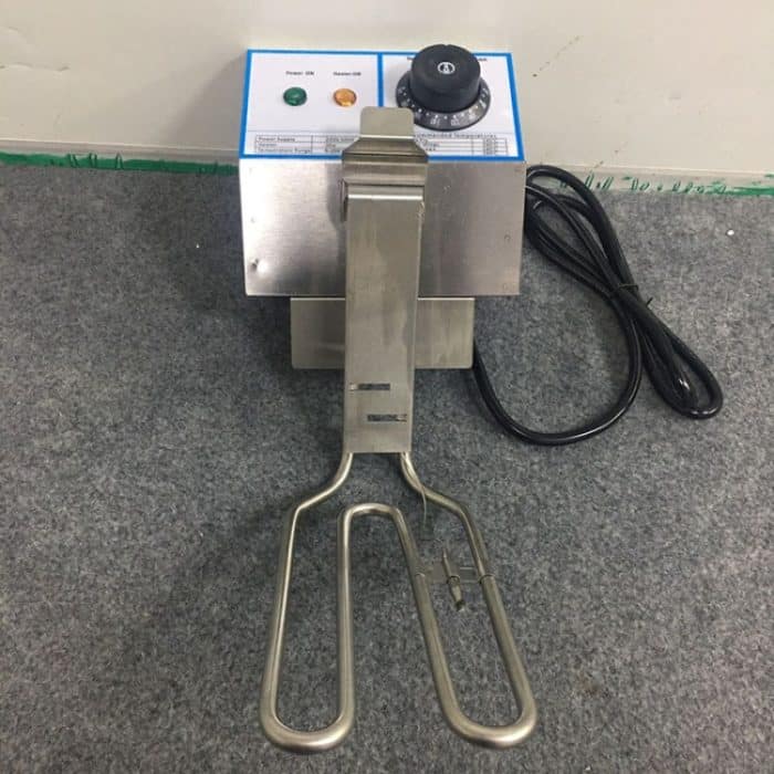 4L Elektriker Fritteuse Home Desktop Single Zylinder Kleine elektrische Fritteuse, EU-Stecker – Bild 6