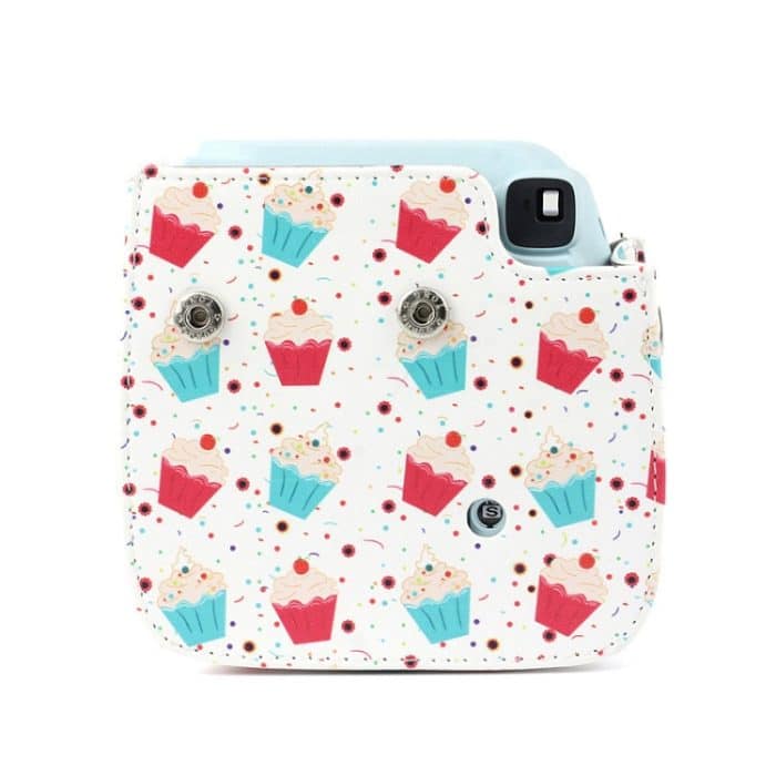 Ganzkörperkamera-PU-Ledertasche mit Riemen für FUJIFILM instax mini 9 / mini 8+ / mini 8 – Bild 5