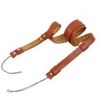 Cinhide Leder-Kamera-Schulter-hängender Hals-Wickelgurt