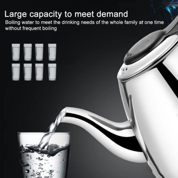 Kleine Teekanne aus Edelstahl 304, 1.2L, 1.5L – Bild 6