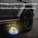 Solar-Untergrundlampe für den Außenbereich, rotierende vergrabene Rasenlampe, Spezifikation:, 12 LEDs White+Blue Light (Aluminum Shell), 12 LEDs Warm+Blue Light (Aluminum Shell), 12 LEDs White+Color Llight (Aluminum Shell)... – Bild 5