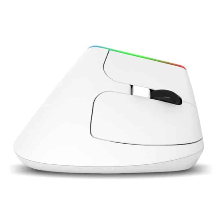 TBD0594938001A.jpg DELUX M618C 6 Tasten 1600 DPI RGB Vertikale kabellose Bluetooth-Dual-Mode-Maus, M618C(White), M618C(Black) – Bild 1