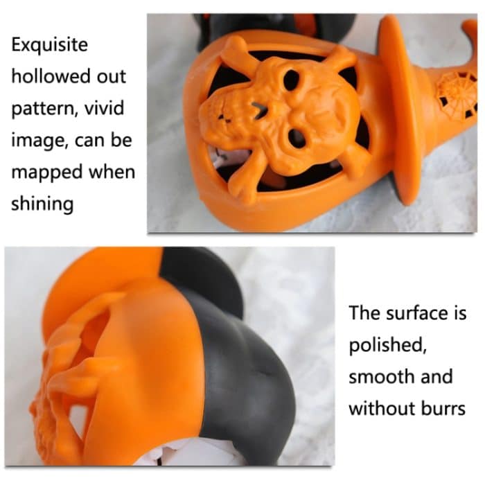 5 Stück Halloween-Dekoration, Kürbislaterne, LED-Leuchtornamente, Veranstaltungsort-Layout-Requisiten, Pumpkin Lantern – Bild 4