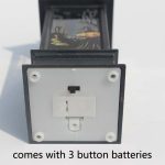 2 Stück Halloween-Dekoration Requisiten LED tragbare kleine Windlaterne, Castle Witch, Skeleton, Ghost, Pumpkin Witch – Bild 4