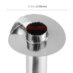 2 Stück Edelstahl-Ananasschäler, Obstschneider, Küchenutensilien, Pineapple Corer Slicer (Black handle), Pineapple Corer Slicer (Yellow handle), Pineapple Corer Slicer (Fruit Green handle) – Bild 5