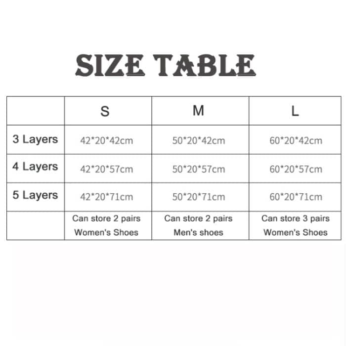 Schwarzer Flur, leicht zerlegbar, Türfach, Eisenboden, Schuhregal, Triple S, Triple M, Triple L – Bild 5