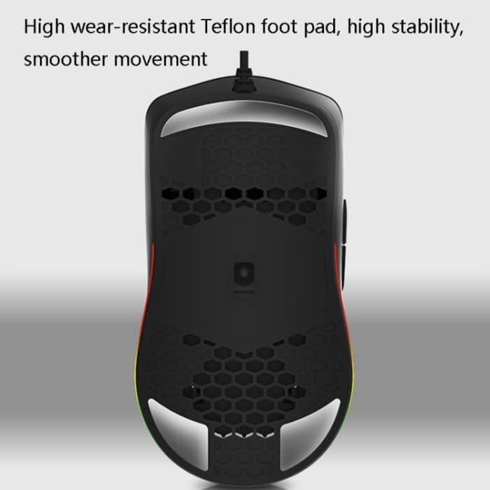 DELUX M700BU 7 Tasten kabelgebundene Spielemaus Desktop kabelgebundene Maus, Stil:, 3325 (Support 10000DPI), 3389 (Support 16000DPI) – Bild 5